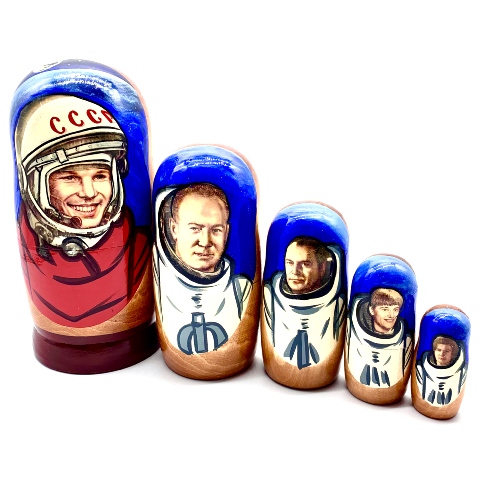  Matriochka astronautes russes