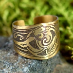 Bague talisman slave - Lion