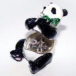 Boite à bijoux - figurine panda