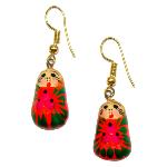 Boucles d'oreilles Matriochka