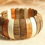 Bracelet en bois - Aster