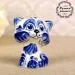 Figurine chaton en céramique