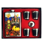 Coffret Flasque à alcool - Poupee Russe