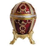 Oeuf Rosebud - Bouton de Rose - copie Oeuf Faberge