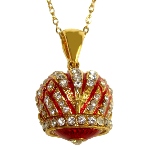 Pendentif Oeuf - Couronne tsar russe 
