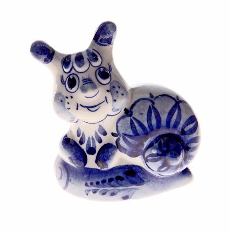 Figurine en porcelaine russe - Escargot