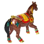 Figurine Cheval collection - Box Faberge style