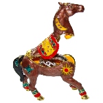 Figurine Cheval collection - Box Faberge style