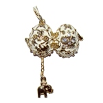 Pendentif Elephant - Pendentif Oeuf surprise Fabergé