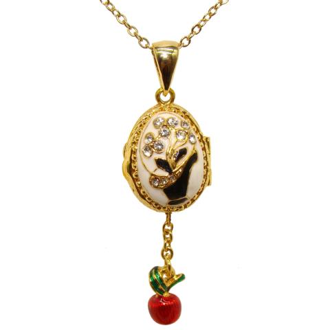 Oeuf pendentif - Pomme d'amour