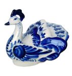 Porte serviettes en porcelaine - L'Oiseau de Feu