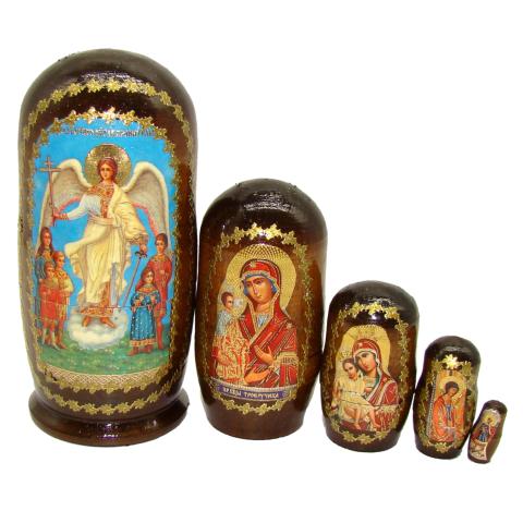 Poupée Russe Religion - Ange et Icones Russe
