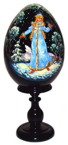 Oeuf collection russe - La fille de neige 