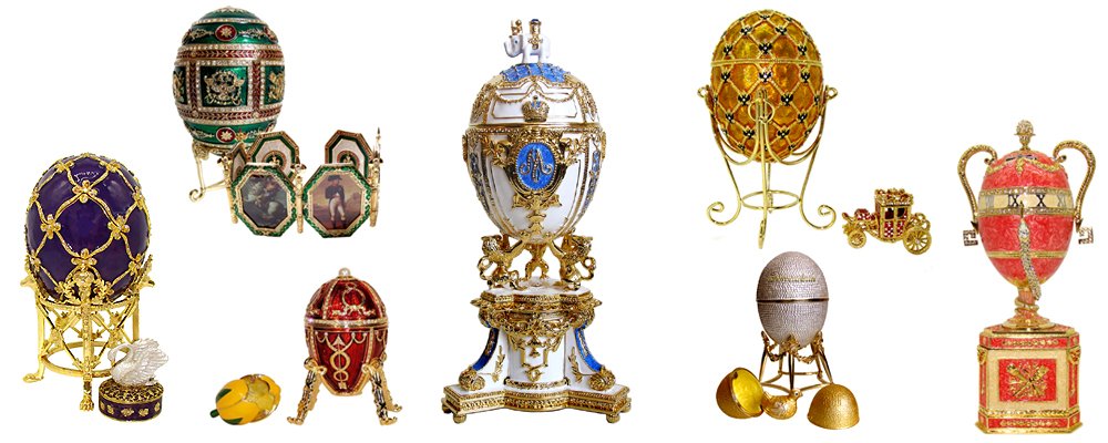 OEUFS FABERGE COPIE