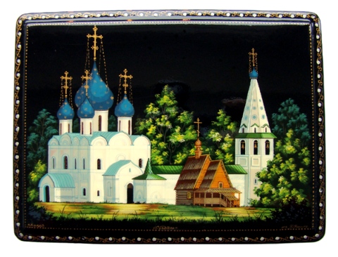 Boite Laquée Série Monastères russes - Souzdal 