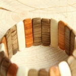 Bracelet en bois - Aster