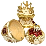 Oeuf Jubilé Danois copie oeuf Faberge