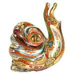 Escargot en verre de Murano, collection Murrine et Or