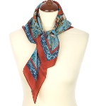 Foulard en soie russe - La magie africaine