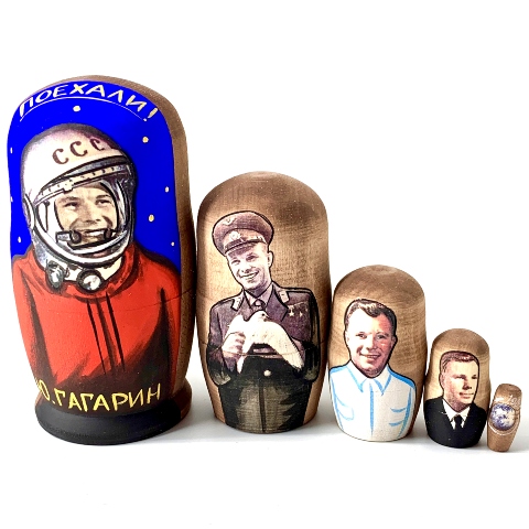  Matriochka Gagarin - Premier astronaute soviétique