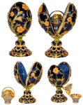 Oeuf Fleurs de Printemps - copie Oeuf Faberge