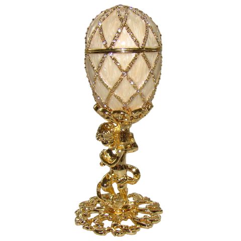 L'oeuf au Treillis de diamants - L'œuf Faberge