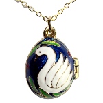 Pendentif Cygne - pendentif porte photo