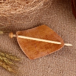 Pince à cheveux en bois - écorce de bouleau 