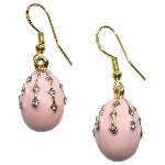 Boucles d'oreilles en forme d'oeuf