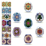 Décoration oeuf de Pâques - Motifs victoriens