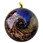 Pendentif en Verre de Murano - Spirale