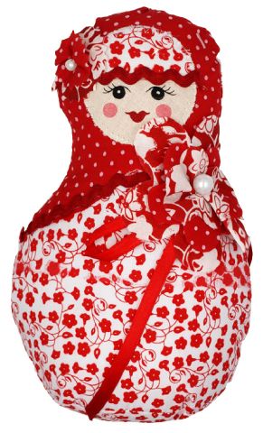 Poupée russe en tissu Cadeau de naissance