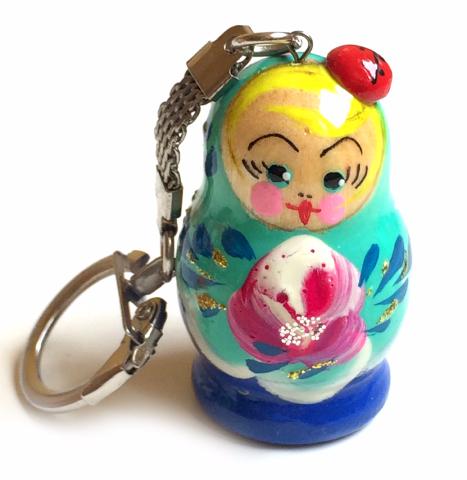 Porte-cles poupee russe