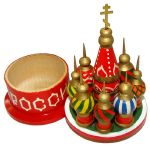 Boite à encens en bois Cathedrale St Basile - Kremlin de Moscou