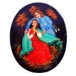 Broche russe de Palekh