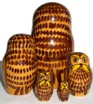 Chouette poupees russe collection Serguiev Possad