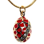 Collier original femme - copie pendentif Fabergé