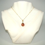 Collier - Pendentif Coccinelle