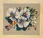 Tapisserie - Bouquet fleurs Kosmeya