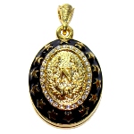 Pendentif Napoleon - Pendentif porte-photo Fabergé style