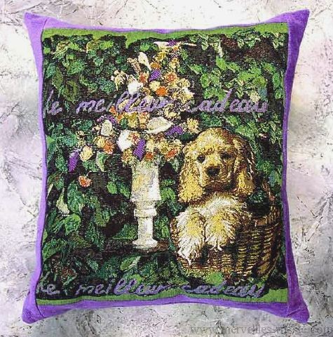 Housses de coussin tissées - Chien