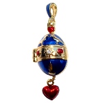 Pendentif Oeuf breloque Coeur 