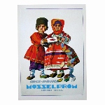 Affiche publicitaire soviétique - chocolat russe