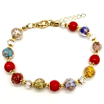 Bracelet en verre Murano