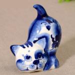 Chat miniature collection porcelaine