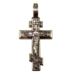 Croix Religieuse Orthodoxe, Croix Orthodoxe russe, Pendentif religieux