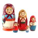 Matriochka en Costume russe