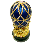 Copie Oeuf Fabergé au Treillis de diamants