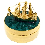 Boite Faberge Santa Maria (copie box Faberge)