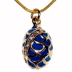 Collier original femme - copie pendentif Fabergé